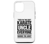Custodia per iPhone 12/12 Pro Sono lo zio del karate che tutti ti hanno avvertito