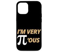 Custodia per iPhone 12/12 Pro Sono Molto Pious Divertente 3.14 Pi Day Matematica Fan Studente Insegnante