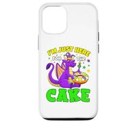 Custodia per iPhone 12/12 Pro Sono qui solo per la Cake - outfit Mardi Gras 2024 per bambini