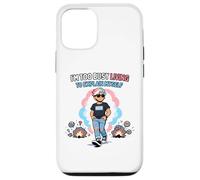 Custodia per iPhone 12/12 Pro SONO TROPPO OCCUPATO VIVERE PER SPIEGARMI Trans Pride