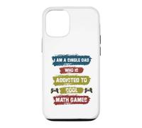 Custodia per iPhone 12/12 Pro Sono un papà single che è dipendente da Cool Math Games Gaming