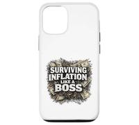 Custodia per iPhone 12/12 Pro Sopravvivere all'inflazione come un boss