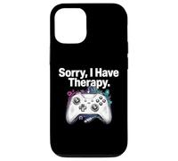 Custodia per iPhone 12/12 Pro Sorry I Have Therapy Controller per console per videogiochi