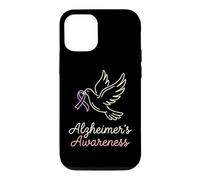 Custodia per iPhone 12/12 Pro Sostenitore della consapevolezza dell'Alzheimer Badante per la salute del cervello