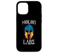 Custodia per iPhone 12/12 Pro Sparta Molon Labe Bodybuilding Spartan Casco