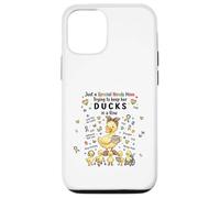 Custodia per iPhone 12/12 Pro Special Needs Mom Autism Caregivers Cute Mama Duck