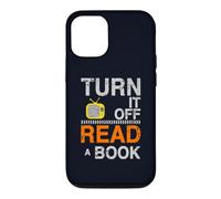 Custodia per iPhone 12/12 Pro Spegni la TV Read a Book Funny Book Lovers Design