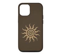 Custodia per iPhone 12/12 Pro Spiral Sun Fairy Grunge Hippie Goblin Earthy Graphic