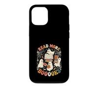 Custodia per iPhone 12/12 Pro Spooky Ghost Reader Leggi di più Libri Amante dei libri Halloween