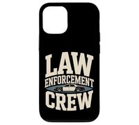 Custodia per iPhone 12/12 Pro Squadra di polizia dell'equipaggio delle forze dell'ordine