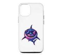 Custodia per iPhone 12/12 Pro Squalo con occhiali da sole - Shark Lover Ocean Marine Biology