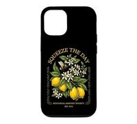 Custodia per iPhone 12/12 Pro Squeeze The Day Vintage Lemon Bee Botanico Summer Fruit