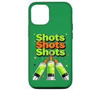 Custodia per iPhone 12/12 Pro St Patricks Day Nurse Shots Siringa Lucky Green Medical