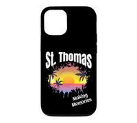 Custodia per iPhone 12/12 Pro St Thomas crea ricordi abbinati alle vacanze in famiglia sulla spiaggia