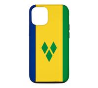 Custodia per iPhone 12/12 Pro St. Vincent and the Grenadines Flag Colors Vincentian