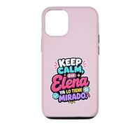 Custodia per iPhone 12/12 Pro Stai calmo, que Elena ya lo tiene mirado