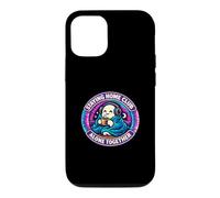 Custodia per iPhone 12/12 Pro Staying Home Club Alone Together - Simpatico fantasma Tie Dye