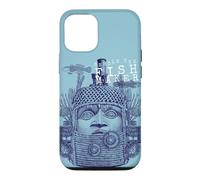 Custodia per iPhone 12/12 Pro Steampunk Aesthetic Macabra Encyclopedia Maya Statue