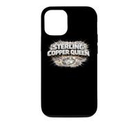 Custodia per iPhone 12/12 Pro Sterling Copper Queen creare gioielli con avvolgimento di