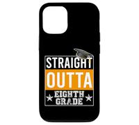 Custodia per iPhone 12/12 Pro Straight Outta 8th Grade Graduation