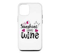 Custodia per iPhone 12/12 Pro Sunshine & Wine Book Club Merch,Read Between the Wines Women