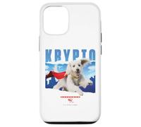 Custodia per iPhone 12/12 Pro Superman (2025) Krypto in the Sky W