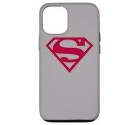 Custodia per iPhone 12/12 Pro Superman Crimson & Gray Shield Grey