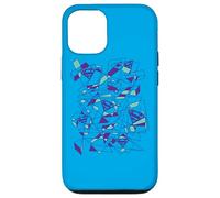 Custodia per iPhone 12/12 Pro Superman Geo Scribbles