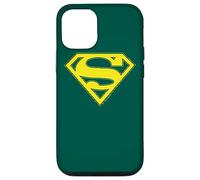Custodia per iPhone 12/12 Pro Superman Yellow & Green Shield