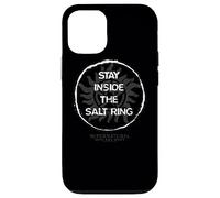 Custodia per iPhone 12/12 Pro Supernatural Stay Inside the Salt Ring