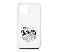 Custodia per iPhone 12/12 Pro Surf Beach Graphic Surfer Gift Coastal Surfing Lover