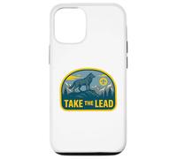 Custodia per iPhone 12/12 Pro Take The Lead Cub Scout Wolf Pack Akela Outdoor Badge