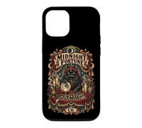 Custodia per iPhone 12/12 Pro Tarocchi e Gatti Neri: Stile Occulto e Magico
