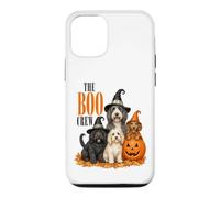 Custodia per iPhone 12/12 Pro The Boo Crew Halloween Dogs Pumpkin Witch Hat