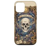 Custodia per iPhone 12/12 Pro The Cosmic Sigil Celestial Skull and Galaxy