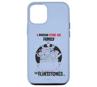 Custodia per iPhone 12/12 Pro The Flintstones Fred Wilma Modern Stone Age Car