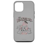 Custodia per iPhone 12/12 Pro The Flintstones Fred with Sleeping Dino