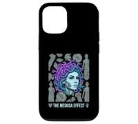 Custodia per iPhone 12/12 Pro The Medusa Effect Greco Mitologia Gorgone Statua Pietra Serpente