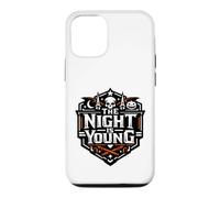 Custodia per iPhone 12/12 Pro The Night Is Young - Teschio di Halloween spettrale