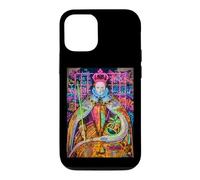 Custodia per iPhone 12/12 Pro The Queen, Cool Hand Drawn Graffiti Queen Cartoon Graphic