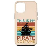 Custodia per iPhone 12/12 Pro This My Pirate Costume Retro Halloween Uomini Ragazzi Bambini Donne