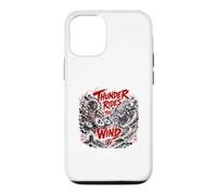 Custodia per iPhone 12/12 Pro Thunder cavalca la leggenda Yokai del vento e della tempesta