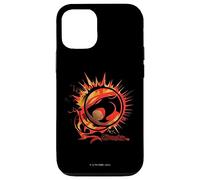 Custodia per iPhone 12/12 Pro Thundercats Thundercats Logo on Fire