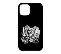 Custodia per iPhone 12/12 Pro Tiny Kingpin - Chihuahua dai capelli lunghi