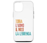 Custodia per iPhone 12/12 Pro Tobia L'Uomo Il Mito La Leggenda Festa di Compleanno