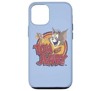 Custodia per iPhone 12/12 Pro Tom and Jerry Water Damaged colors
