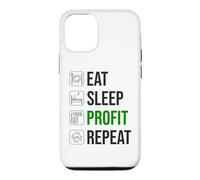 Custodia per iPhone 12/12 Pro Trader di criptovalute - Mangia ripetizione profitto sonno