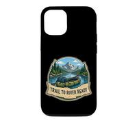 Custodia per iPhone 12/12 Pro TRAIL TO RIVER READY Packraft sul Fiume