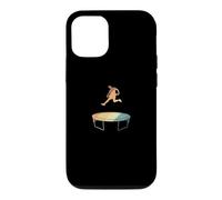 Custodia per iPhone 12/12 Pro Trampolino Fun Jumping Bouncing Hobby