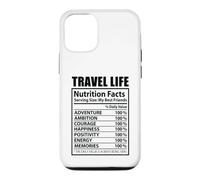 Custodia per iPhone 12/12 Pro Travel Life Fatti nutrizionali Vacanza divertente